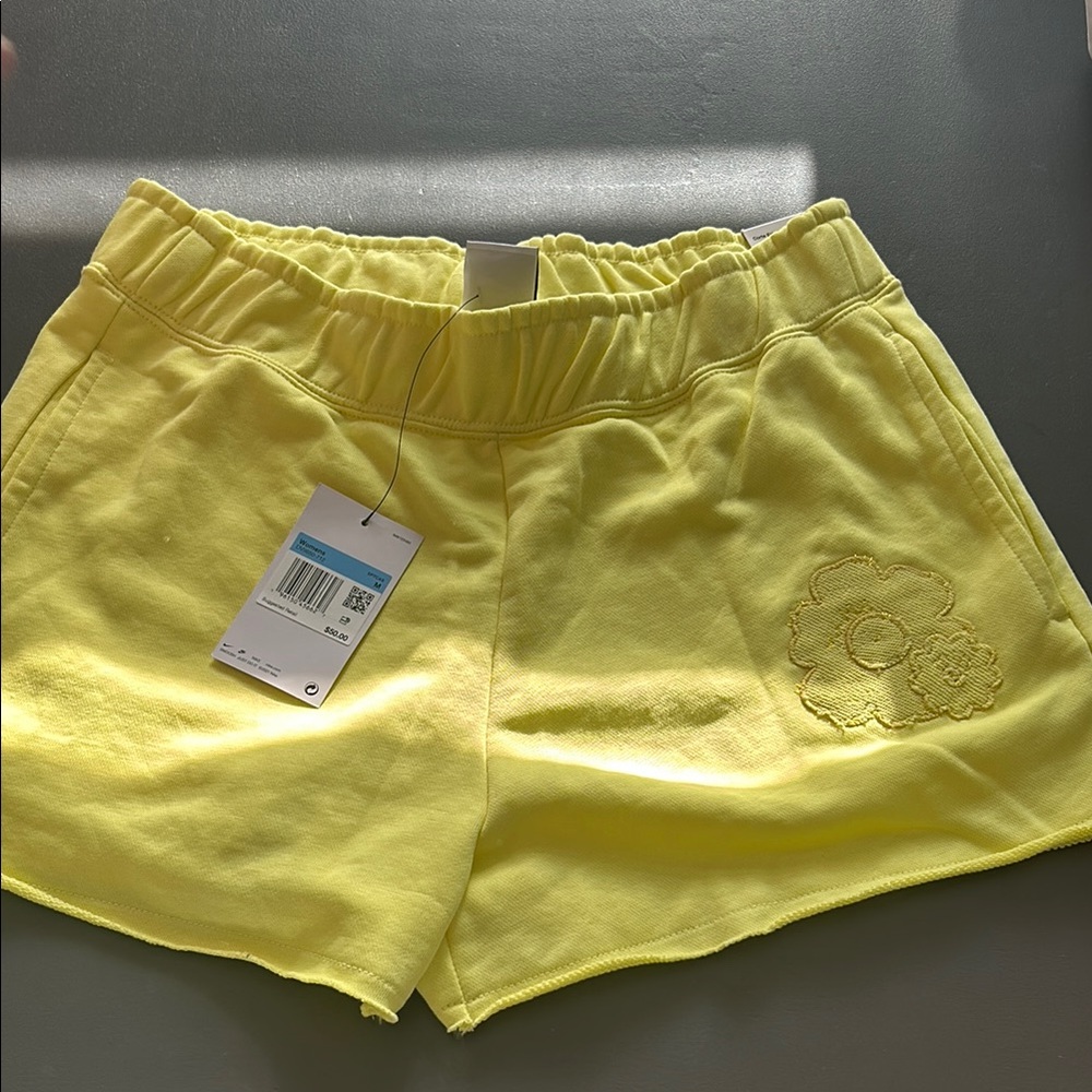 Yellow Women's Shorts